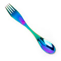 LEKKABOX - RVS Spork Rainbow - 19 cm
