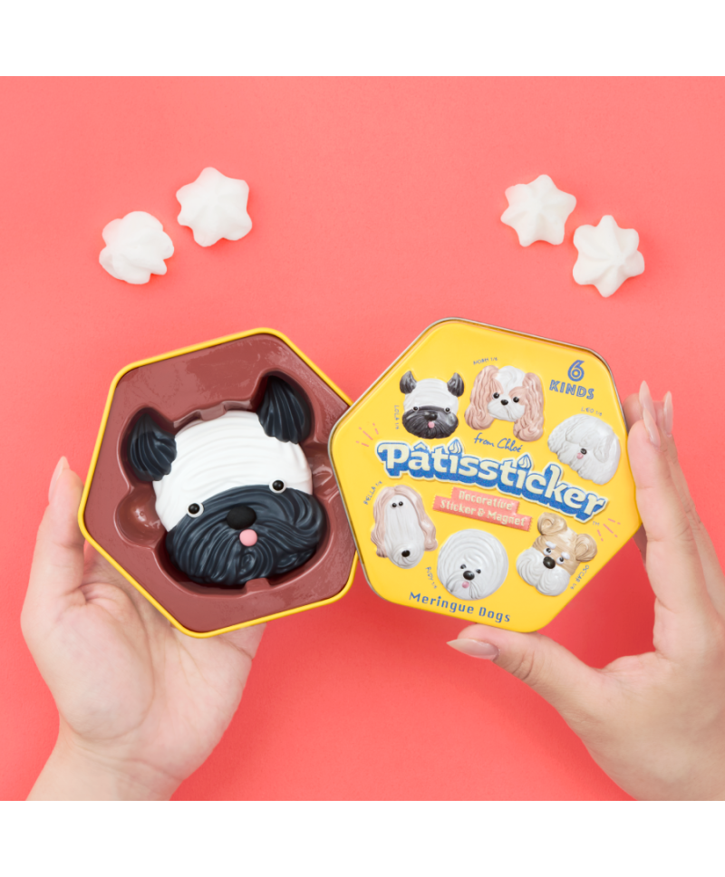 Pâtissticker - Meringue Dogs serie 1