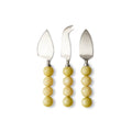 HK LIVING - Cheese knives lemon, set of 3