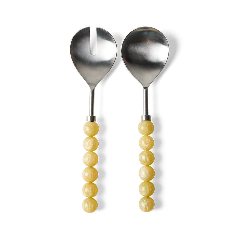 HK LIVING - Salad cutlery lemon