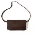 KEECIE - Tas - Double Up - Dark brown used look