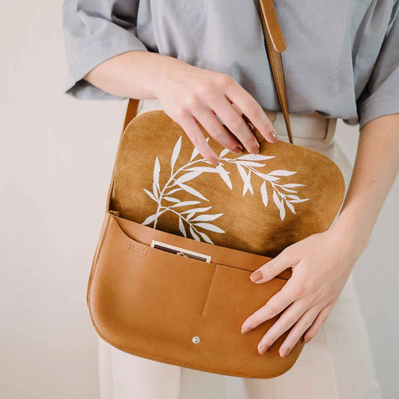 KEECIE - Tas - Wish Tree - Cognac used look