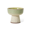 HK LIVING - 70s ceramics: tapas bowl on base Slush, L