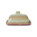 HK LIVING - 70s ceramics: butter dish skyline