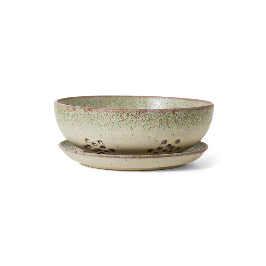 HK LIVING - 70s ceramics: berry bowl Slush