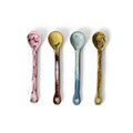 HK LIVING - 70s ceramics: spoons sketch, M, set of 4