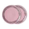 HK LIVING - 70s ceramics: dinner plate bubble, set of 2