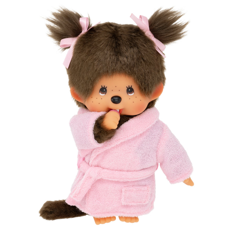 MONCHHICHI - Meisje in badjas - 20cm