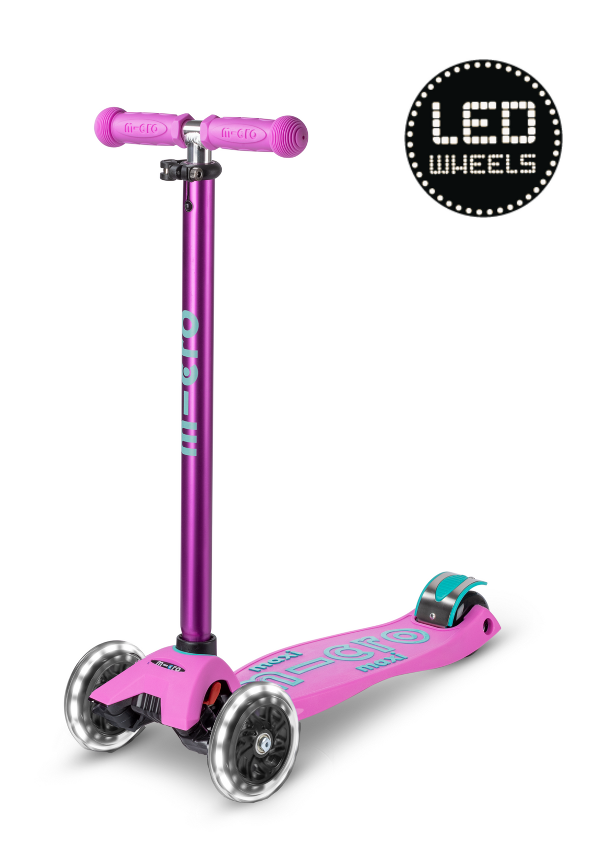 MICRO STEP - Maxi micro step Deluxe  LED - Lavendel - Limited edition