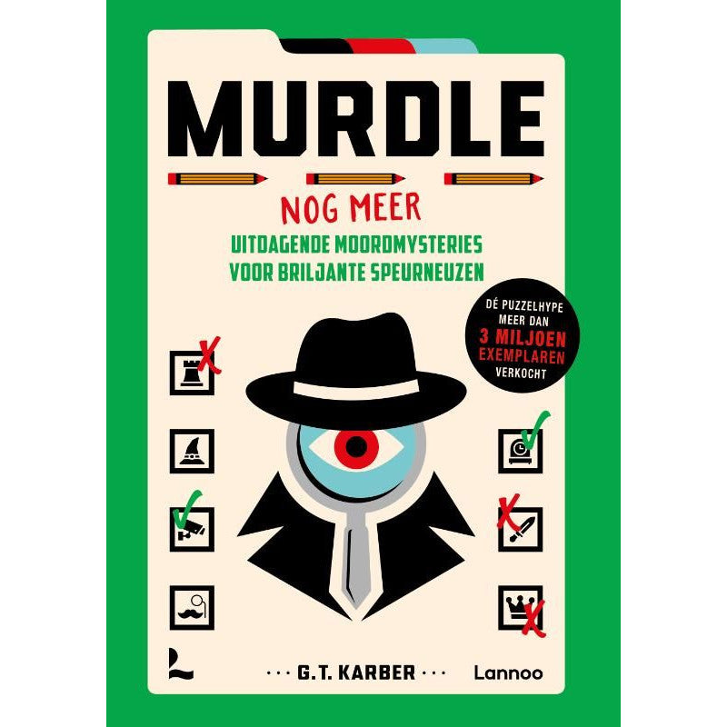 PUZZELBOEK - Murdle - Nog meer uitdagende moordmysteries voor briljante speurneuzen