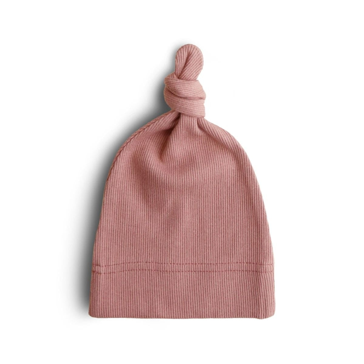 MUSHIE - Rib baby mutsje - Cedar