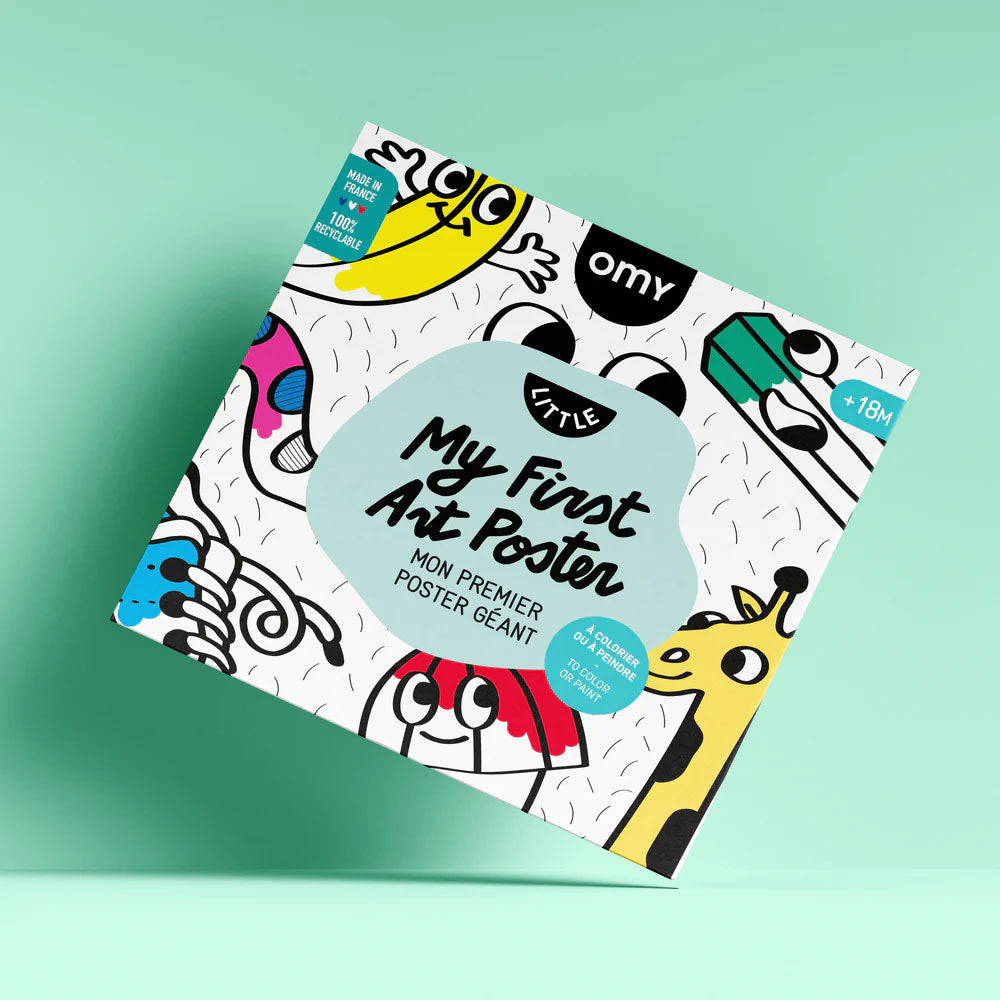 OMY - Giant Poster - My first art poster