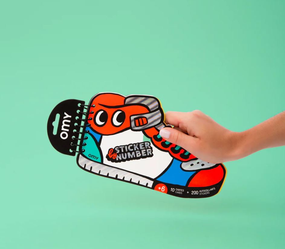 OMY - Sticker op nummer – Street