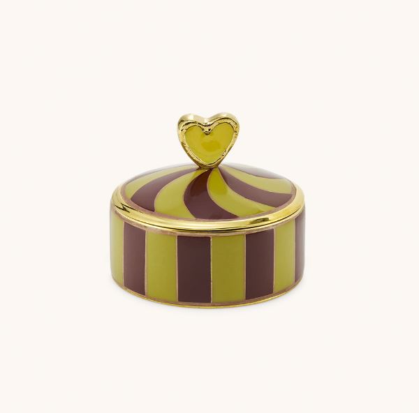 DOING GOODS - Pyar Hart Circus Sieradendoosje Medium Geel