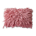 HK LIVING - Rugged woolen cushion pink