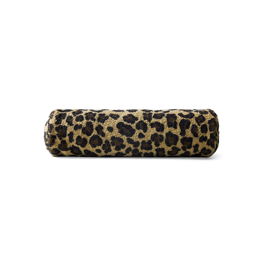 HK LIVING - Bolster cushion, panther 50x13cm