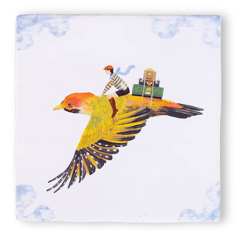 STORYTILES - 'Travelling bird' Small