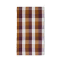 HK LIVING - Vida check table cloth Amber/burgundy