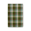 HK LIVING - Vida check table cloth Mint/olive