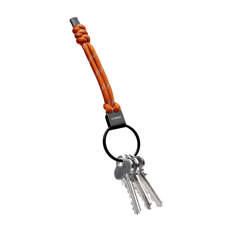 ORBITKEY - Urban Loop Keychain Tangerine