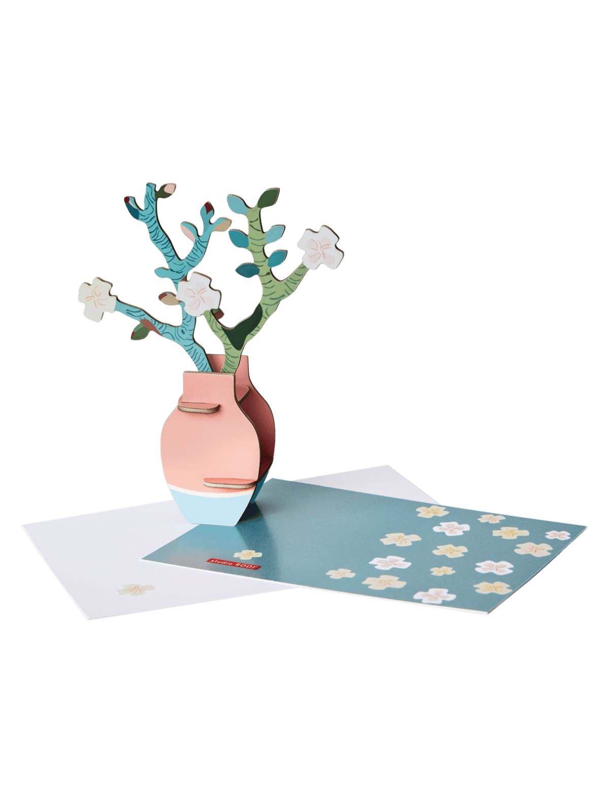 STUDIO ROOF - Pop Out Card, Van Gogh Almond Blossom