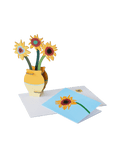 STUDIO ROOF - Pop Out Card, Van Gogh Flowers