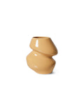 HK LIVING - Vase Ceramic Organic Cappucino S