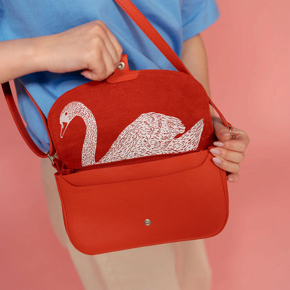 KEECIE - Tas - Wild Swan - Coral
