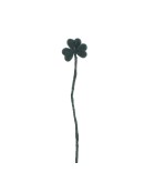 AVEVA DESIGN - ENDLESS FLOWER Clover dark green