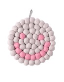 AVEVA DESIGN - Trivet Round SMILEY - Blueberry