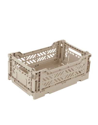 AYKASA - Folding crate Mini - Sand