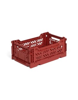 AYKASA - Folding crate Mini - Tile red