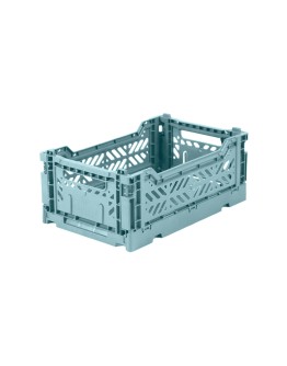 AYKASA - Folding crate Mini - Teal