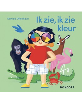 Kartonboek - Ik zie, ik zie kleur!