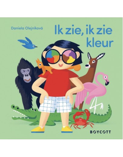 Kartonboek - Ik zie, ik zie kleur!