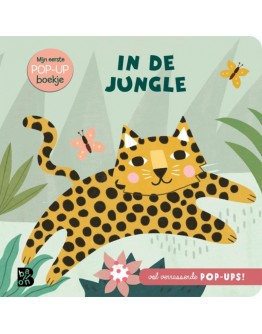 Kartonboek - Mijn eerste pop-upboekje: In de jungle - 1jr+