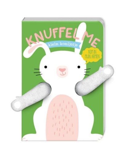 Kartonboek - Knuffel me klein konijntje