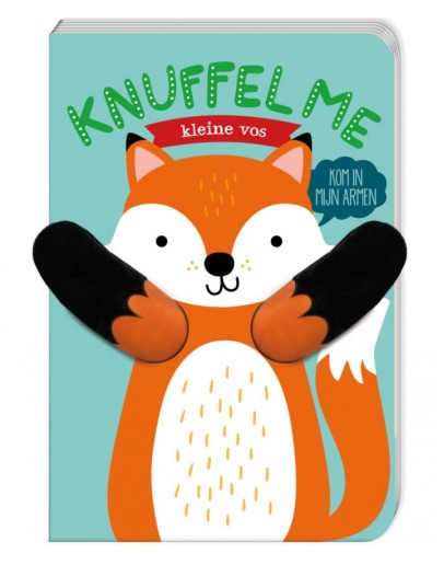 Kartonboek - Knuffel me kleine vos