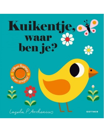 Kartonboek - Kuikentje, waar ben je? 18 mnd+