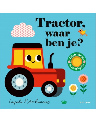 Kartonboek - Tractor, waar ben je? - 18 mnd+