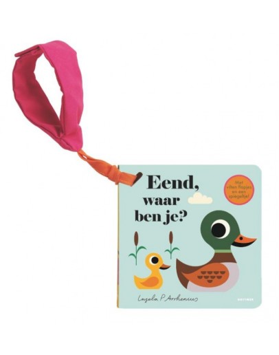 Kartonboek - Buggy boekje - Eendje, waar ben je? 18 mnd+