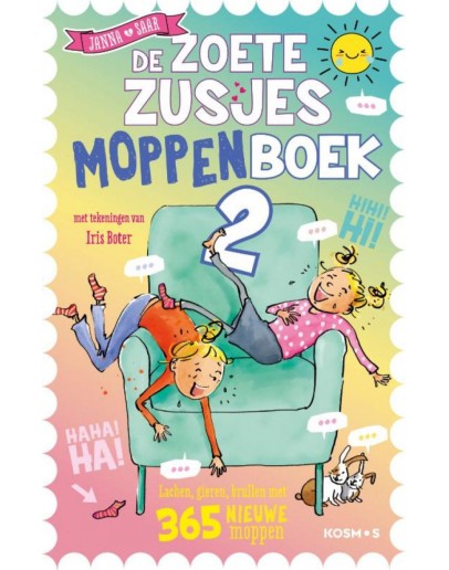 KINDERBOEK - De Zoete Zusjes moppenboek 2 - 6jr+