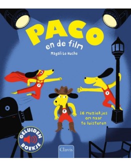 Geluidenboek - Paco en de Film - 3jr+