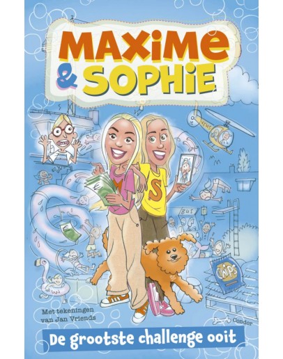 KINDERBOEK - Maxime & Sophie - De grootste challenge ooit - 10jr+