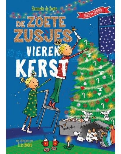 KINDERBOEK - De Zoete zusjes vieren kerst - 4jr+