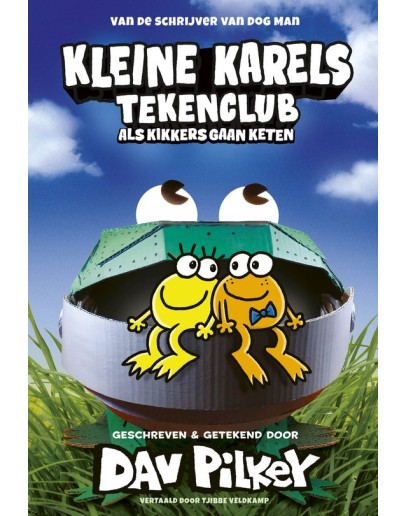 KINDERBOEK - Kleine Karels Tekenclub 2 - Als kikkers gaan keten