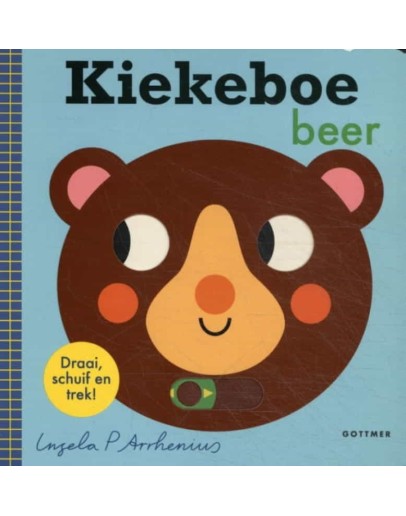 Kartonboek - Kiekeboe beer 