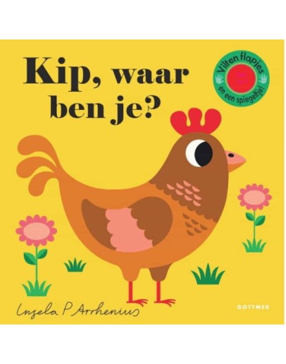 Kartonboek - Kip, waar ben je? 18 mnd+