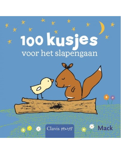 KARTONBOEK - 100 kusjes voor het slapengaan - 1 jr+