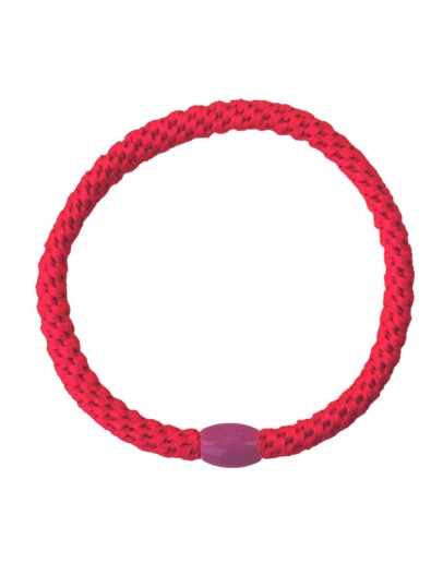 BonDep - Knekki haarelastiek Slim neon pink